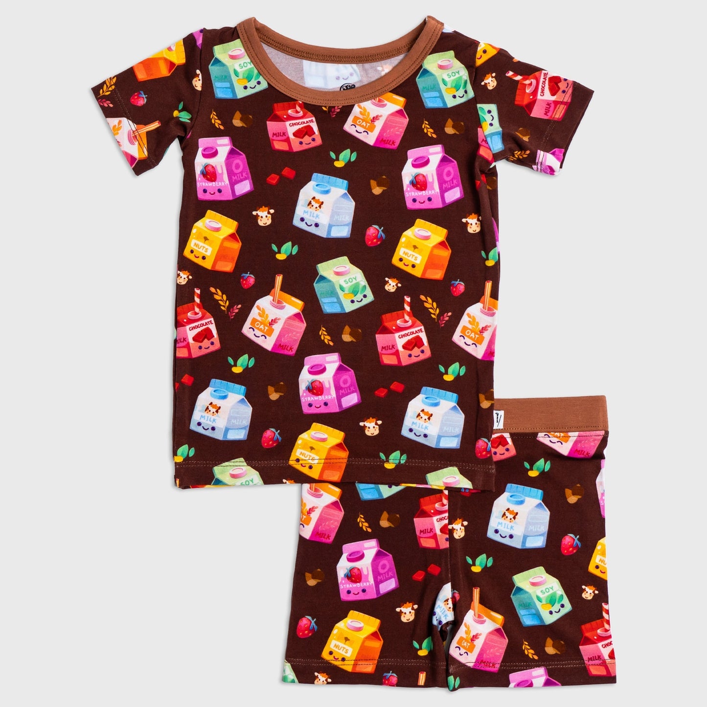 All the Milks! Short Sleeve Pajamas