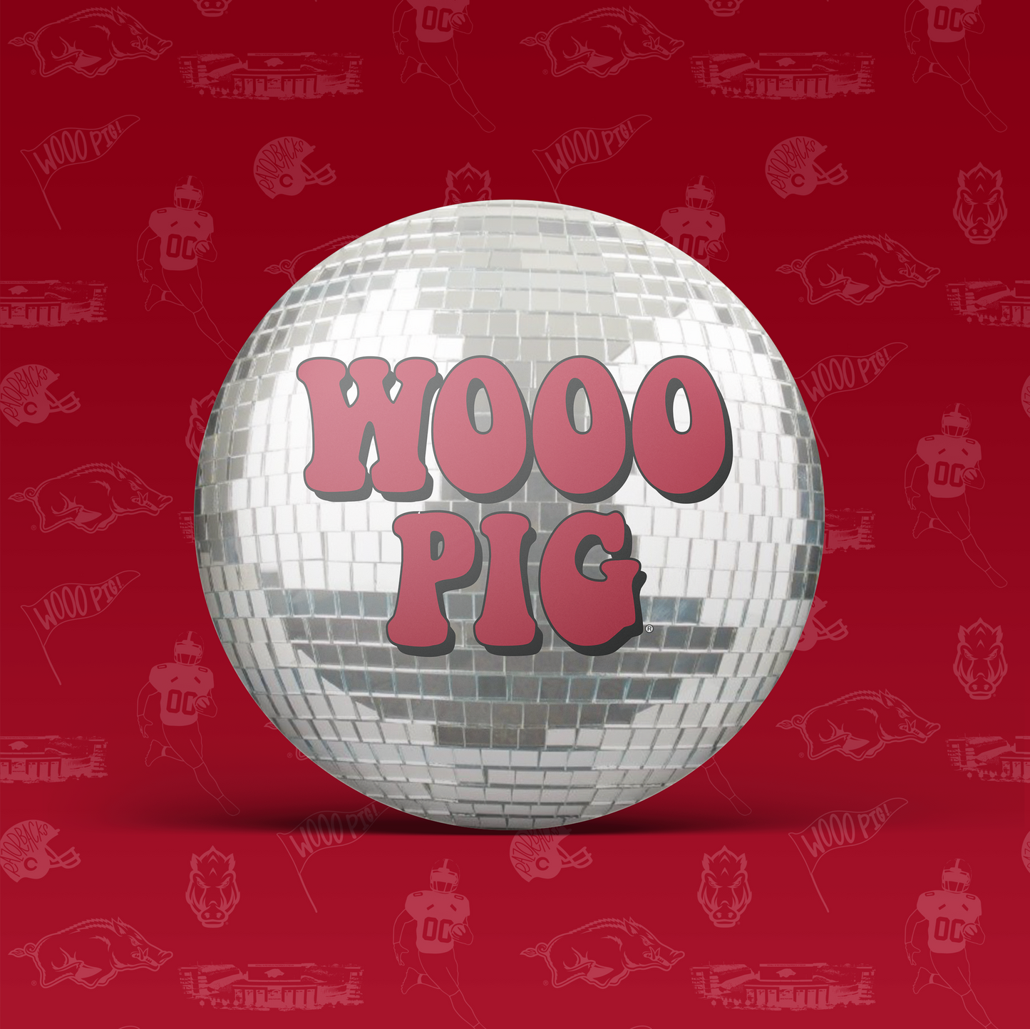 Wooo Pig Disco Button