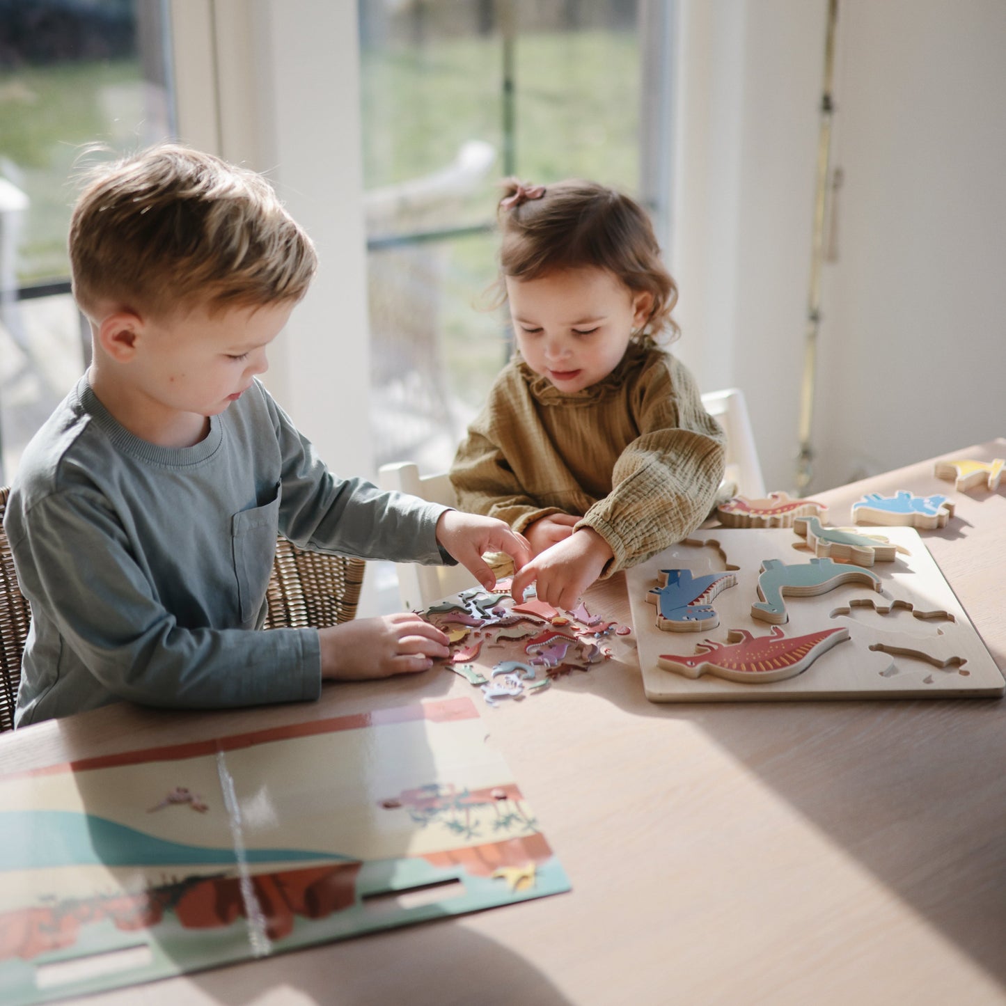 Reusable Dino Sticker Set