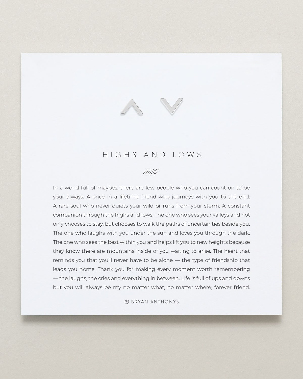 Highs & Lows Stud Earrings