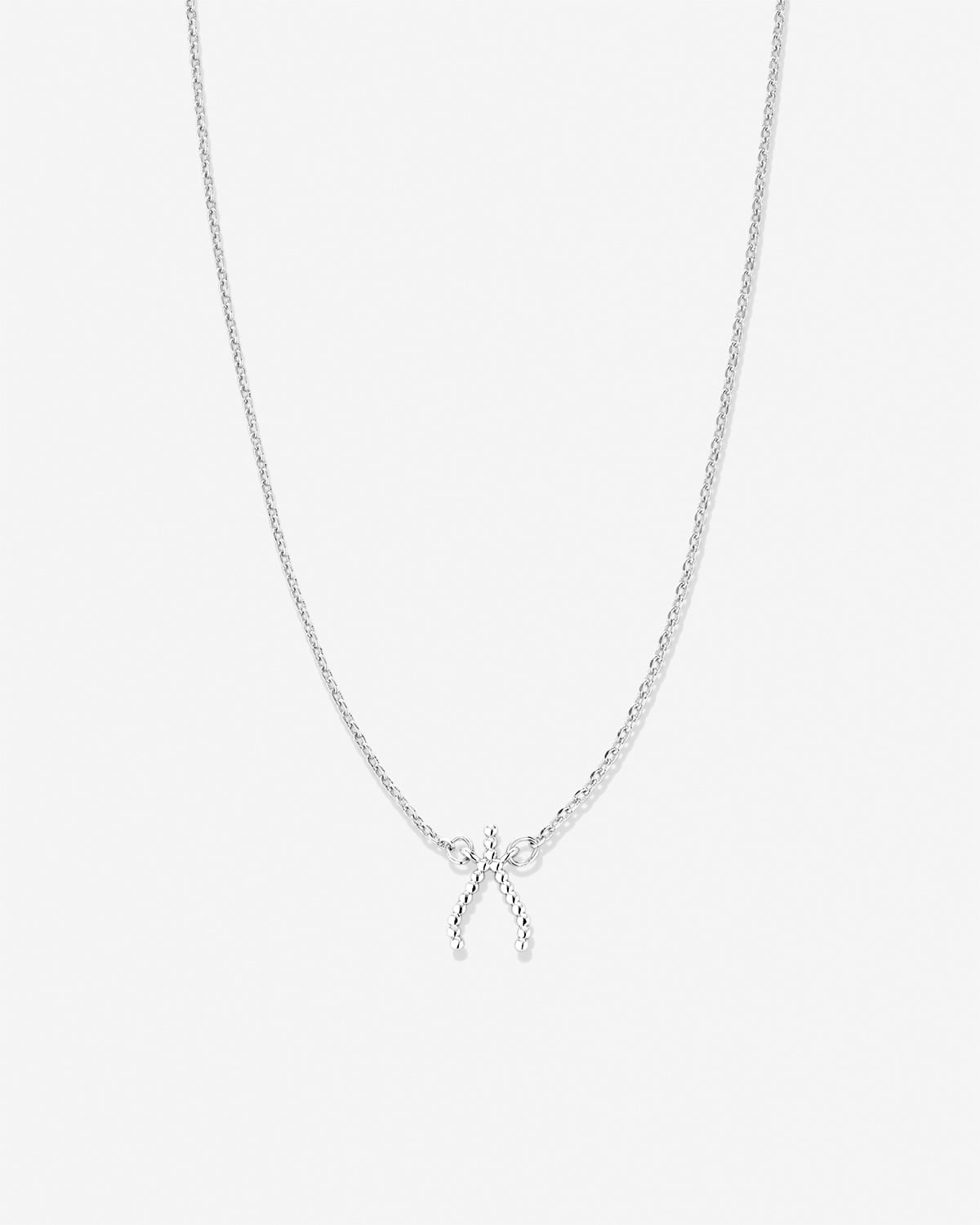 Just For Luck Wishbone Necklace