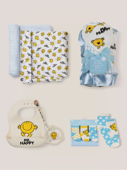 Everyday Essentials Baby Bundle - Mr Happyâ„¢