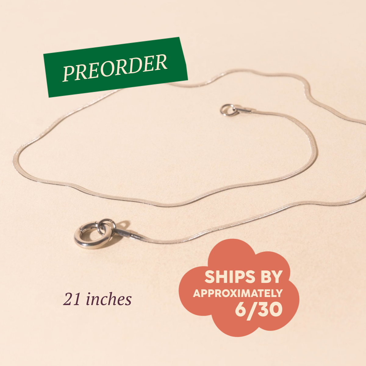 Baby Snake Necklace