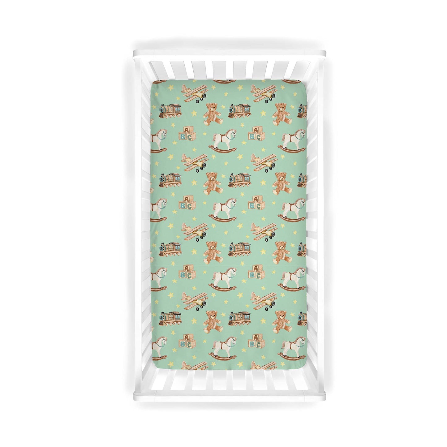 Vintage Toys | Bamboo Crib Sheet