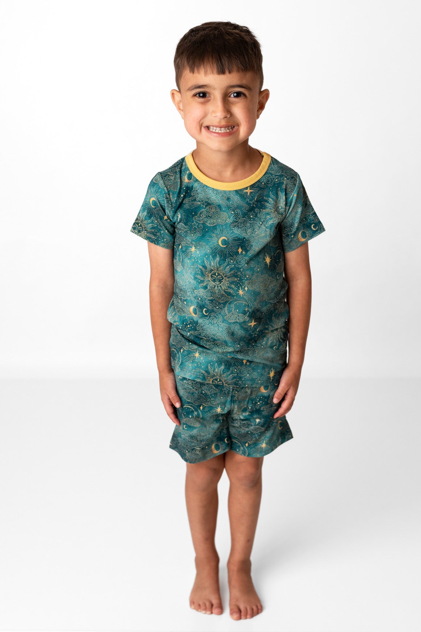 Dreamy Skies | Two-Piece Bamboo Short Sleeve Toddler & Kids Set