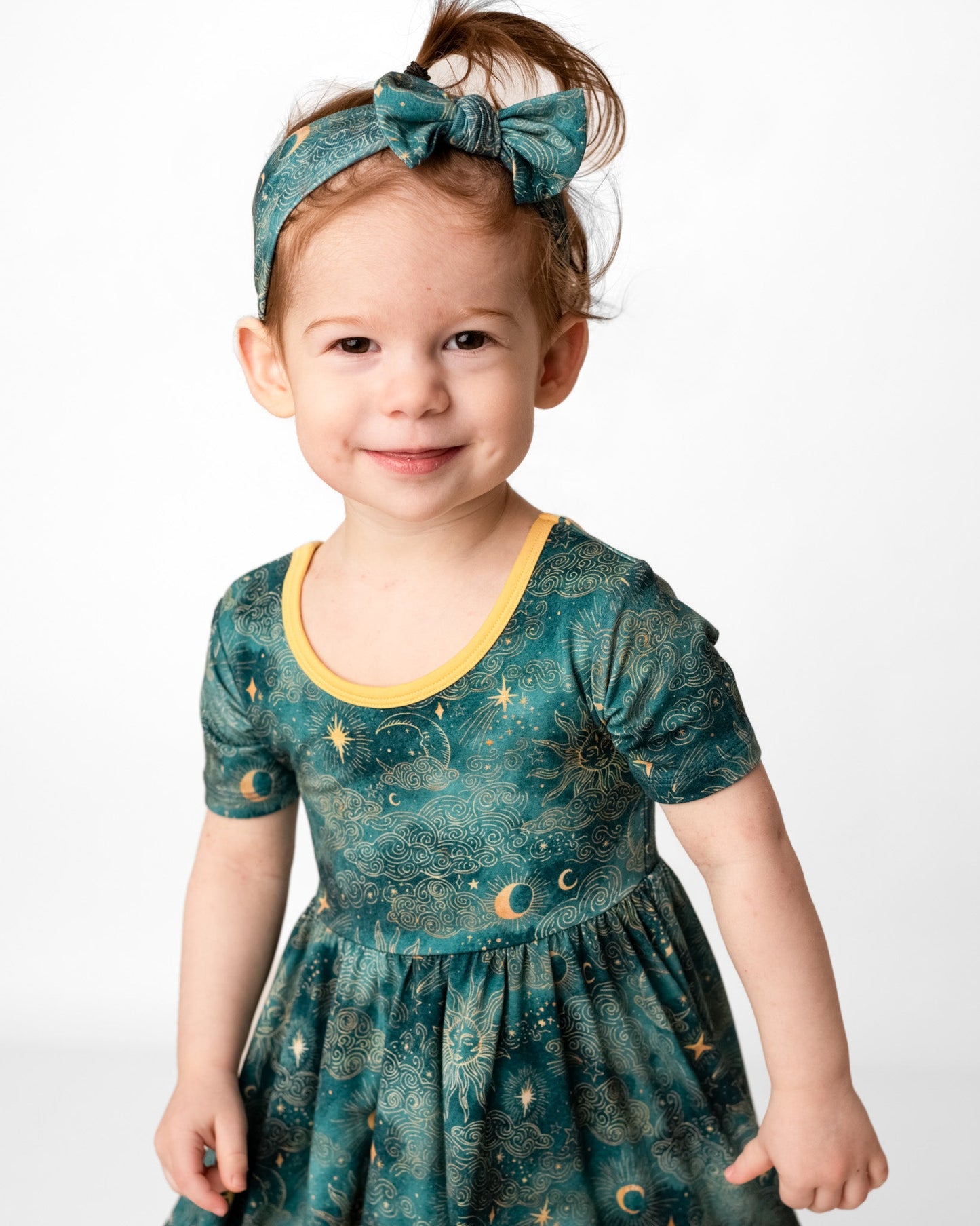 Dreamy Skies | Bamboo Headband Bow