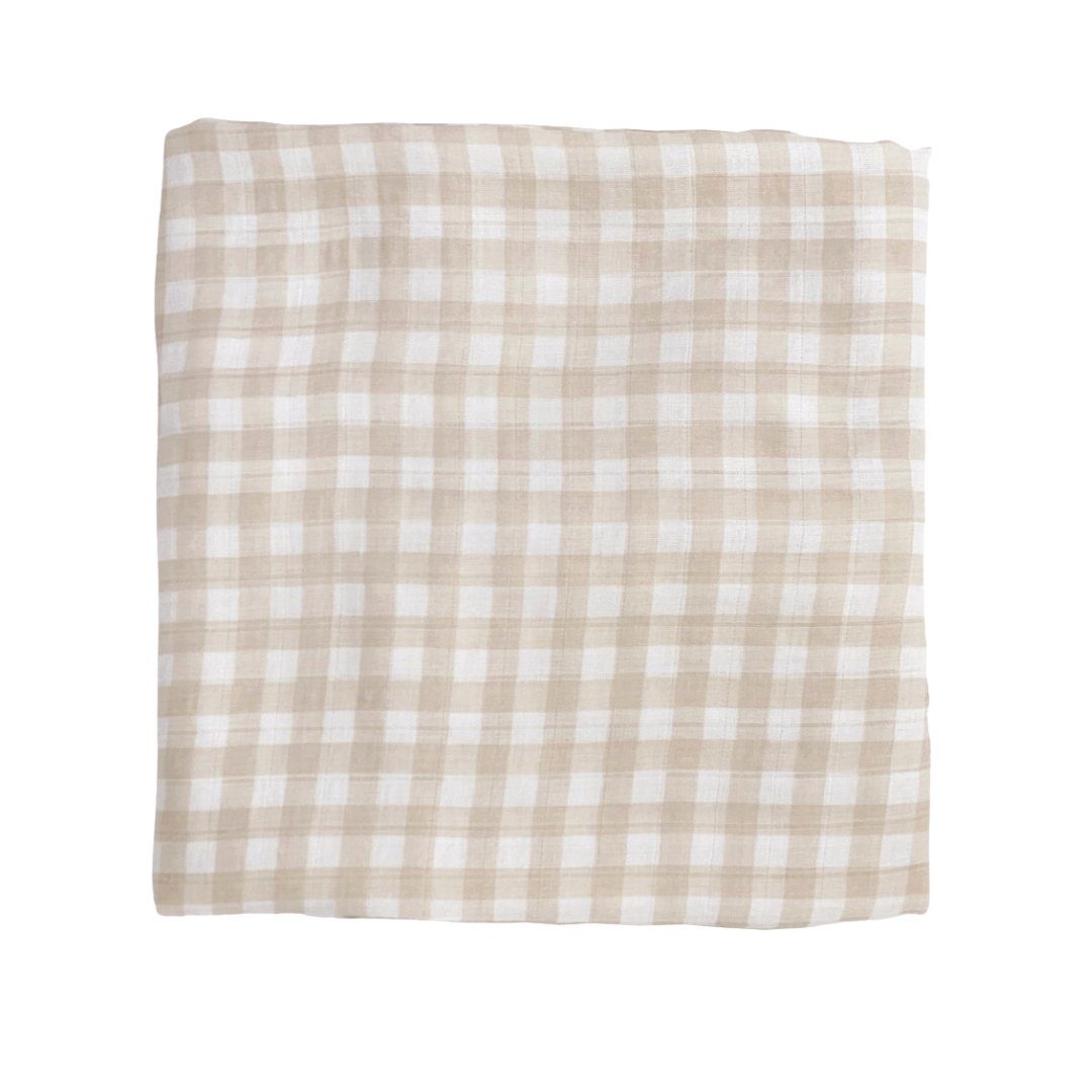Bamboo Muslin Swaddle Blanket - Butterflies