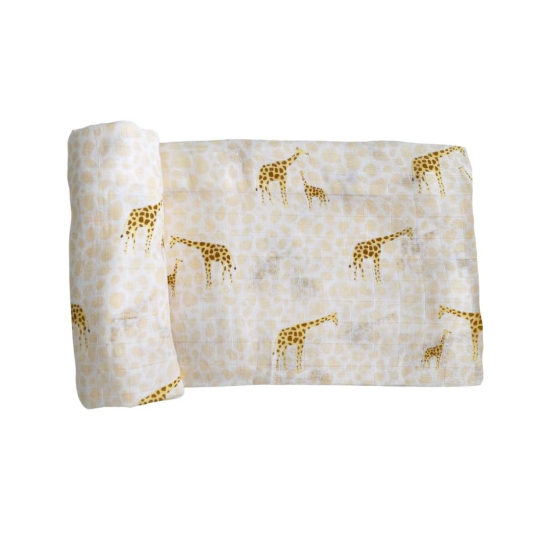 Bamboo Muslin Swaddle Blanket - Butterflies