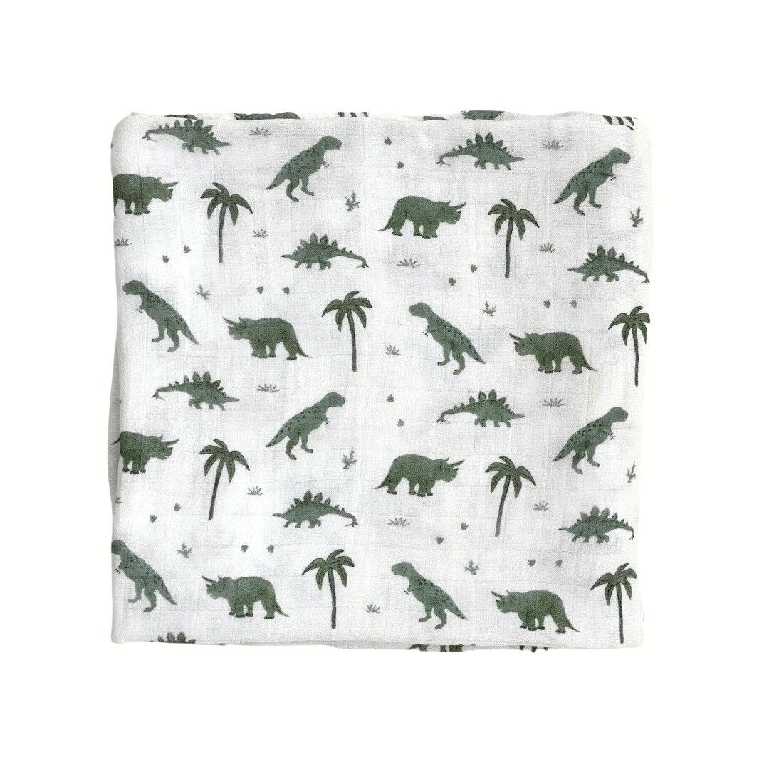 Bamboo Muslin Swaddle Blanket - Butterflies