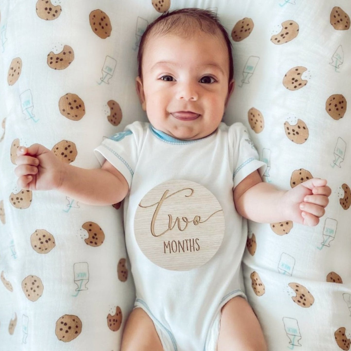 Bamboo Muslin Swaddle Blanket - Cookie Craze