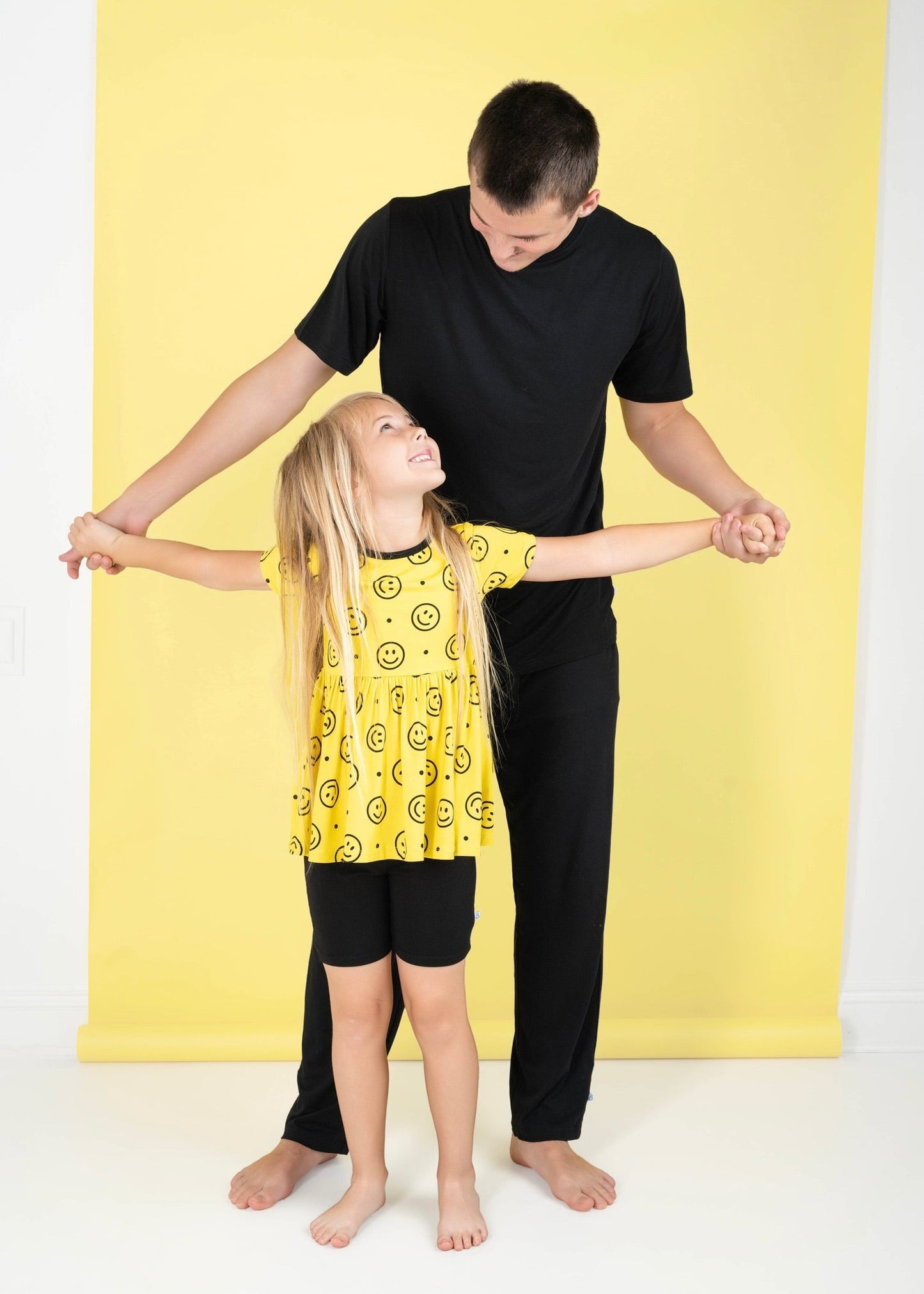 Black | Men's Bamboo Relaxed Lounge Pajama Pants