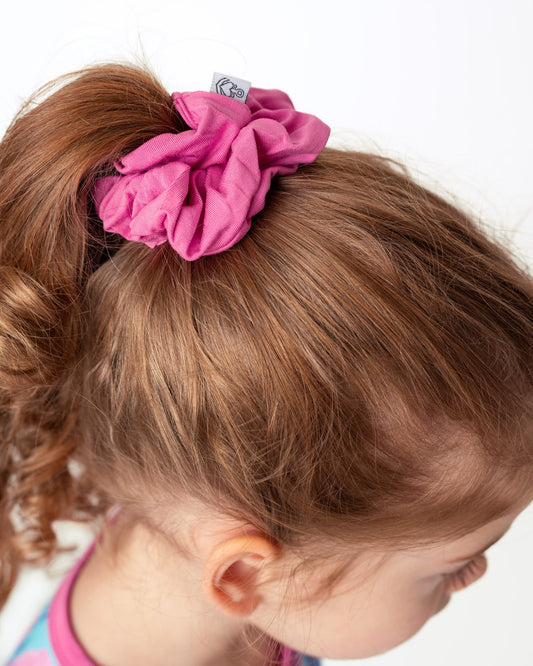 Fuchsia | Bamboo Scrunchie