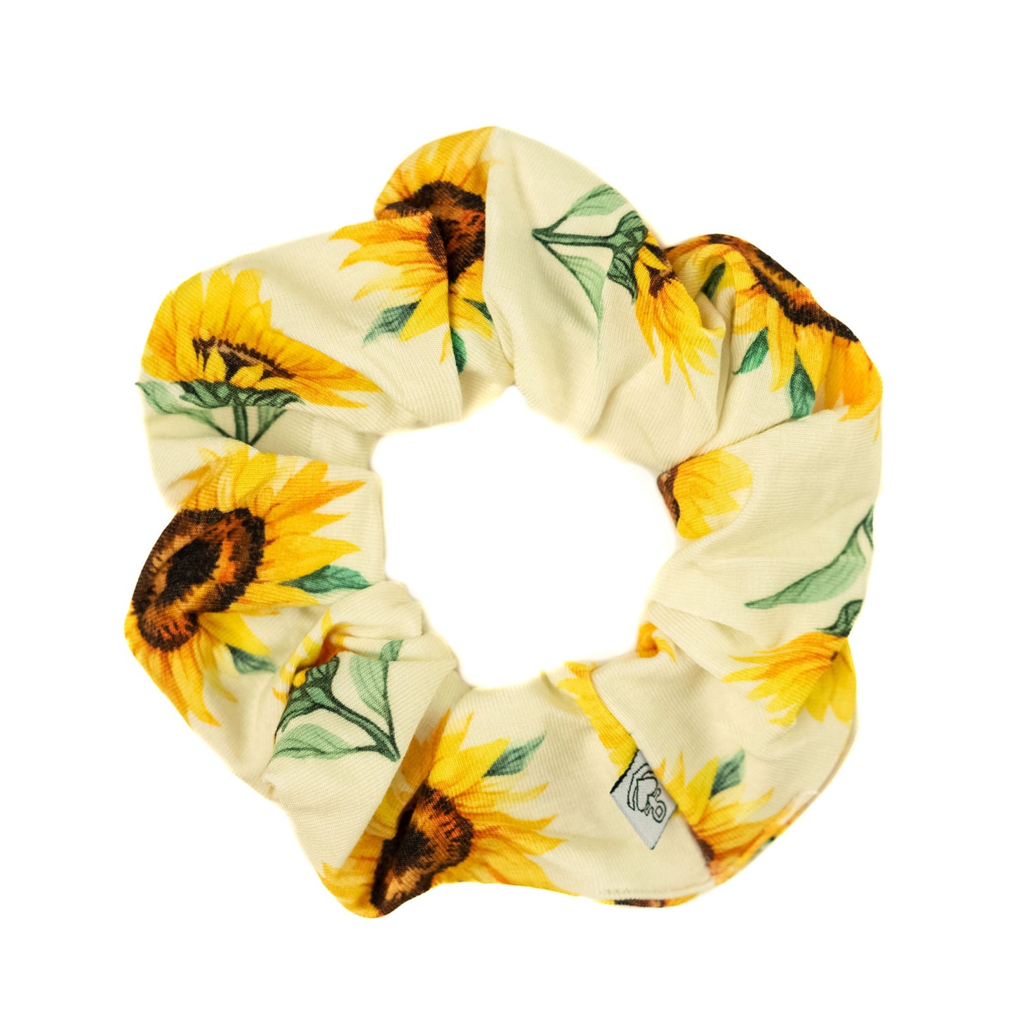 Sunflowers | Bamboo Scrunchie
