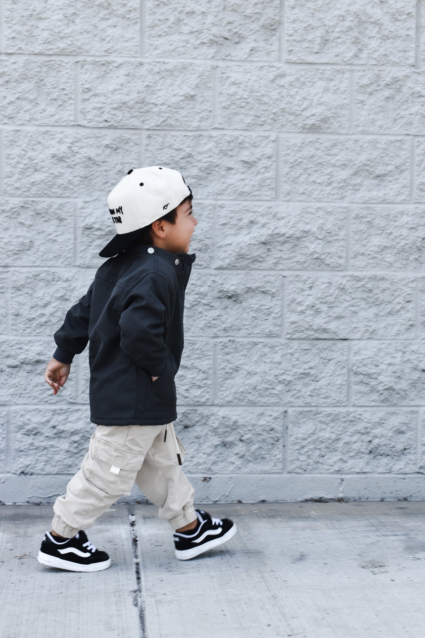 REMOVABLE HOODIE BANXS JACKET - CHARCOAL