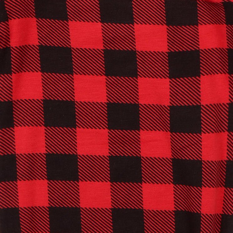 Black & Red Plaid Pajama