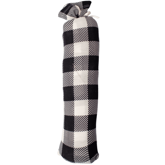 Black & White Plaid Swaddle
