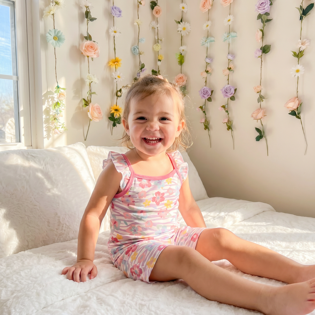 Wildflower Wishes Flutter Tank & Shorts