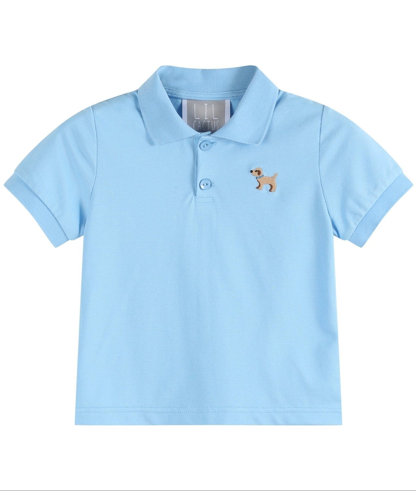 Blue Puppy Golf Polo Shirt
