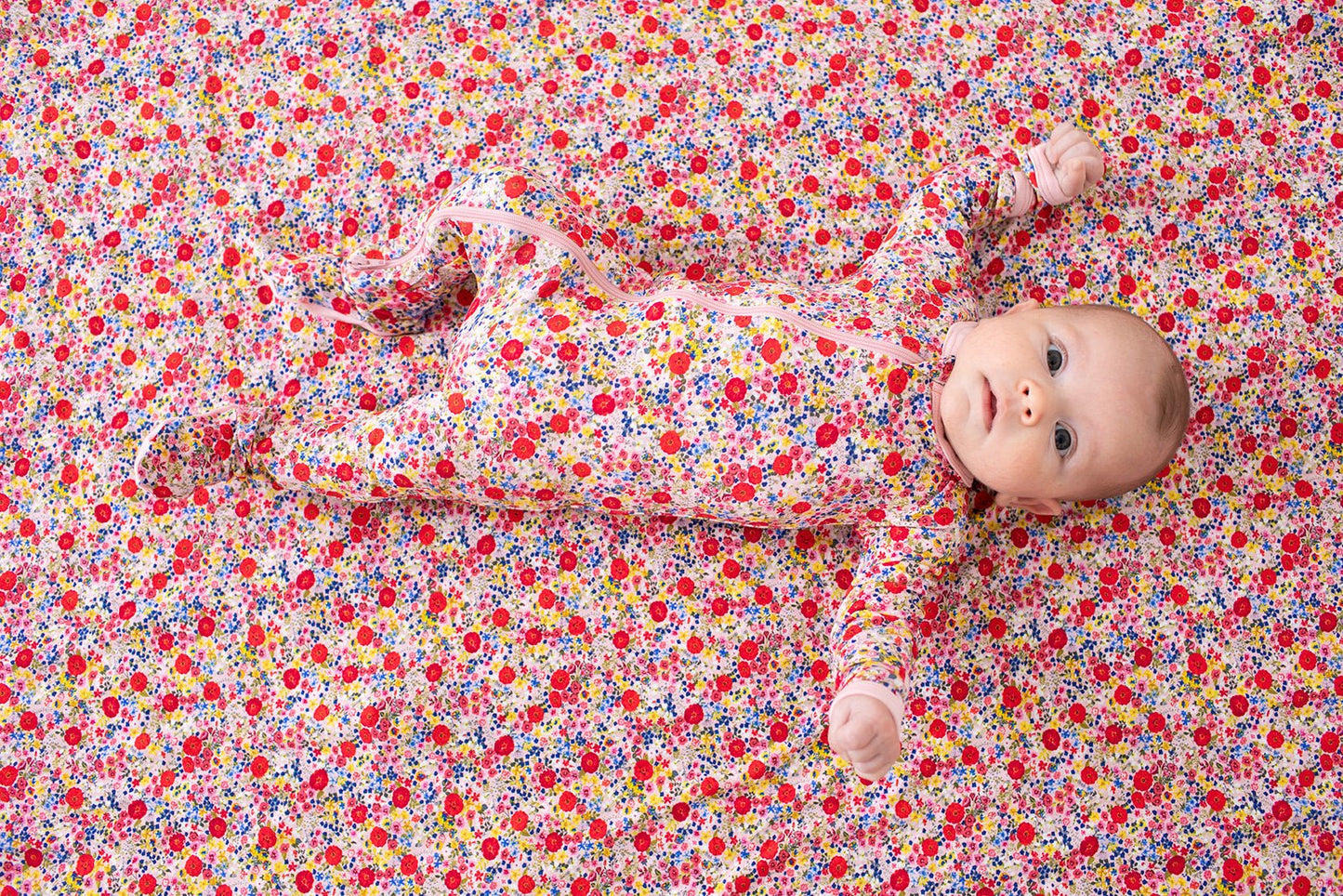Blush Bloom Swaddle
