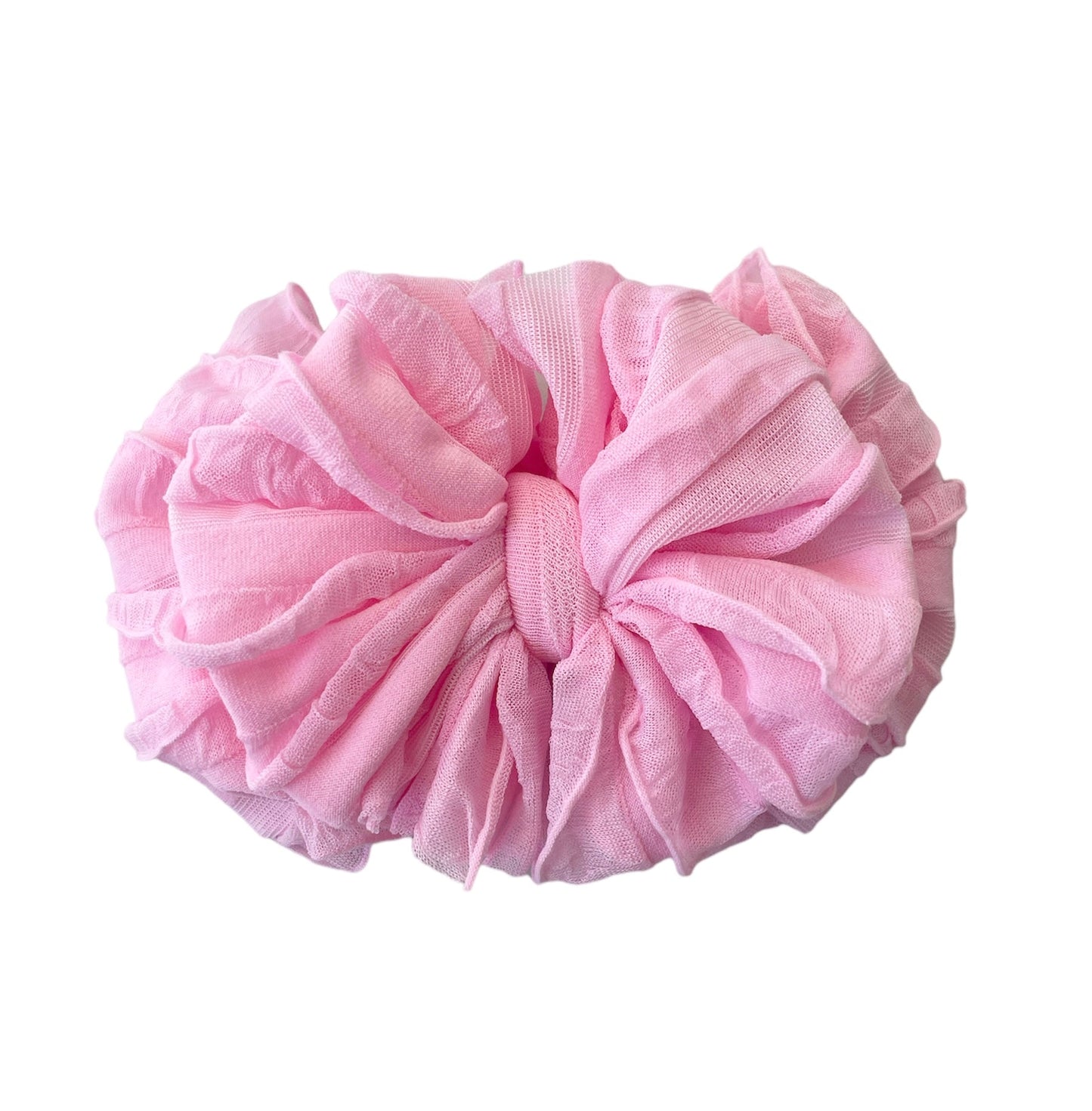 Ruffled Headband | Bubblegum