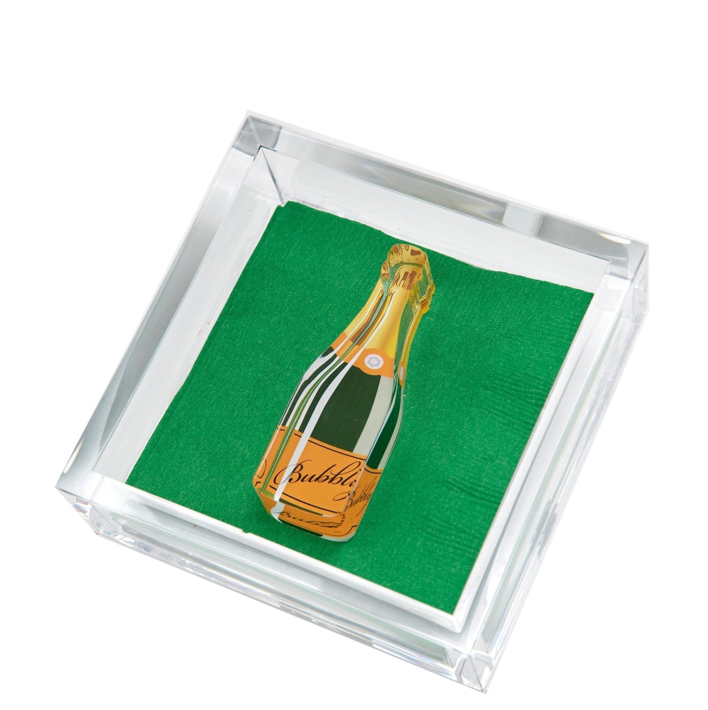 Bubbly Acrylic Cocktail Napkin Holder