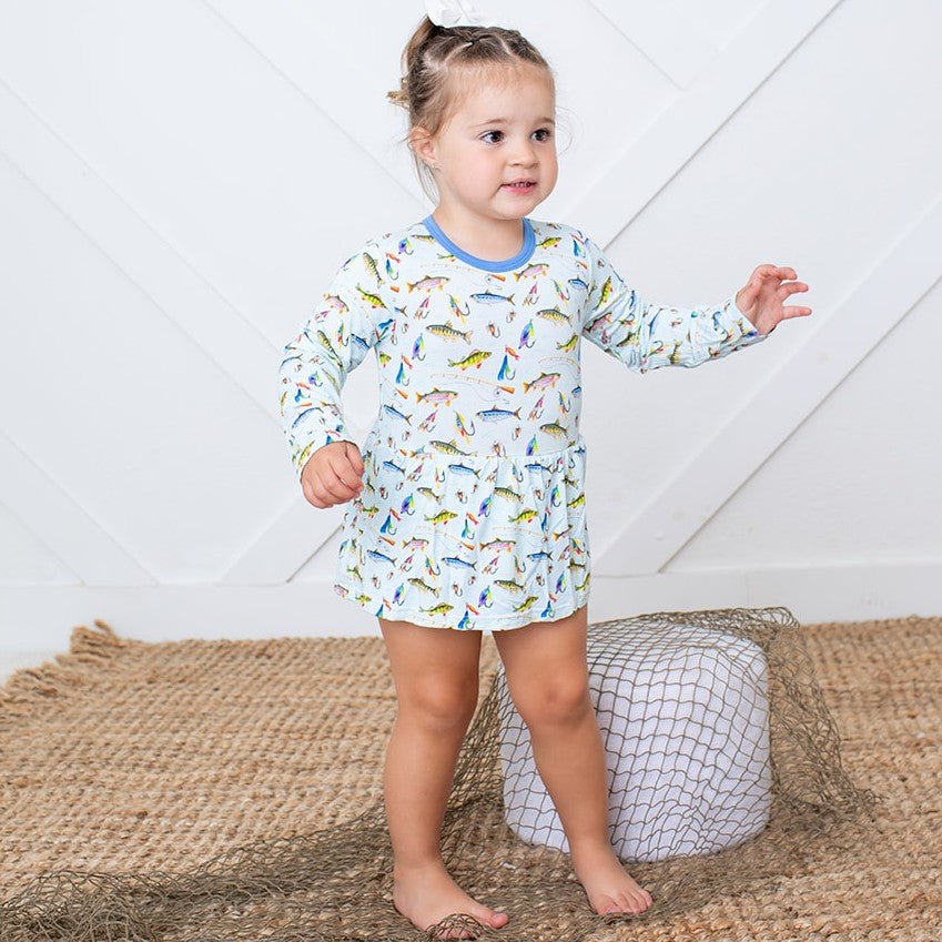 Catch of the Day Bodysuit Dress