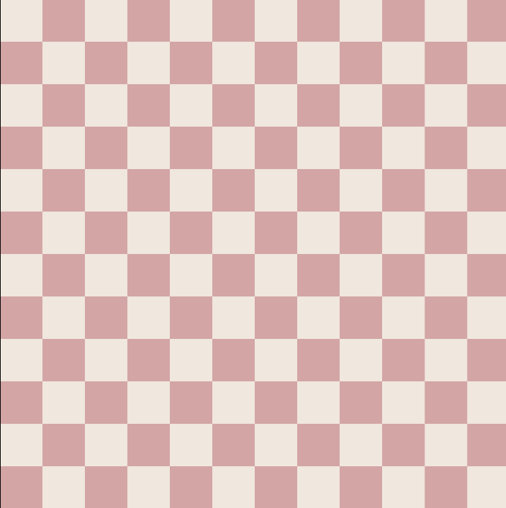 Checkers in Pink Dress