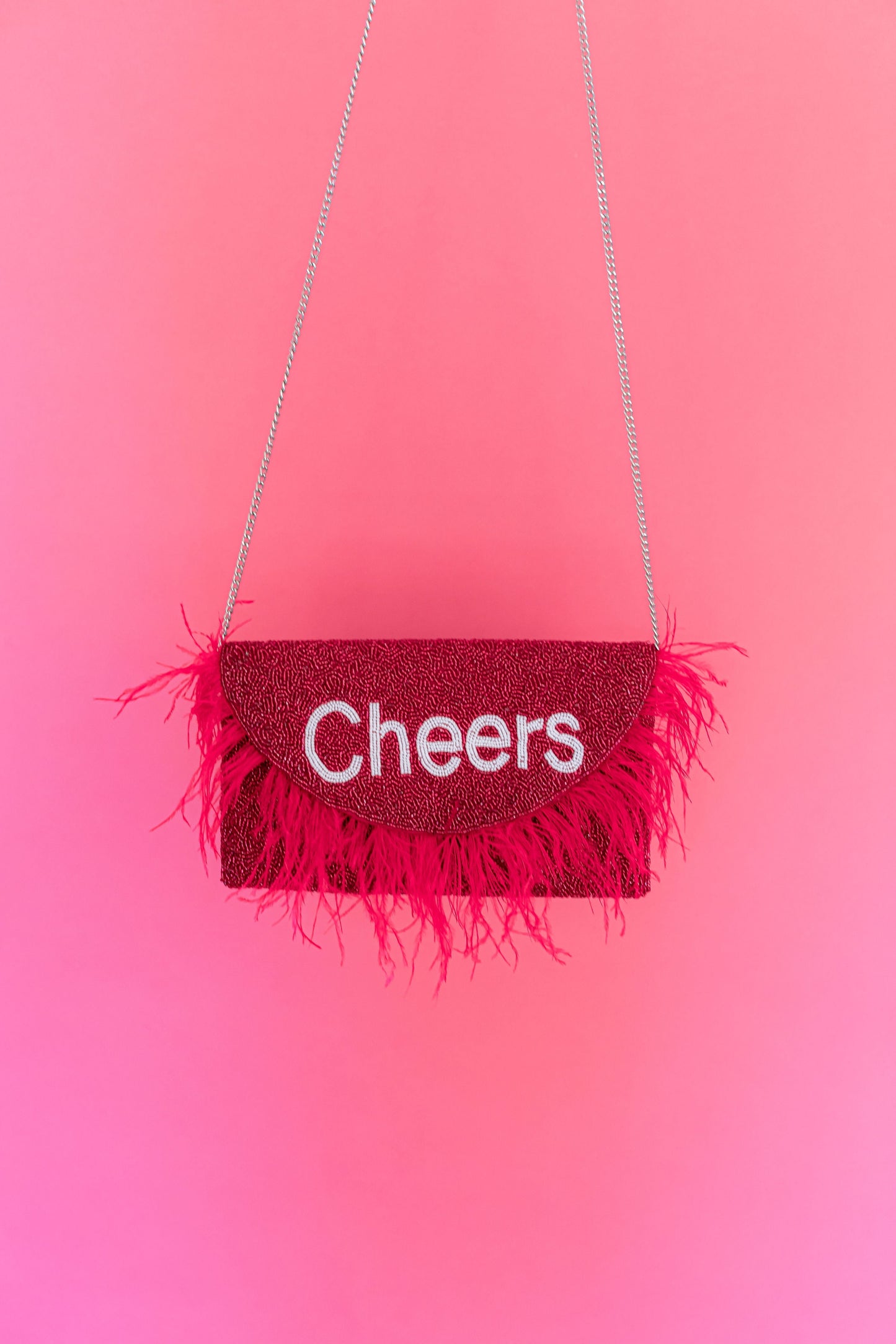 Cheers Feather Bag