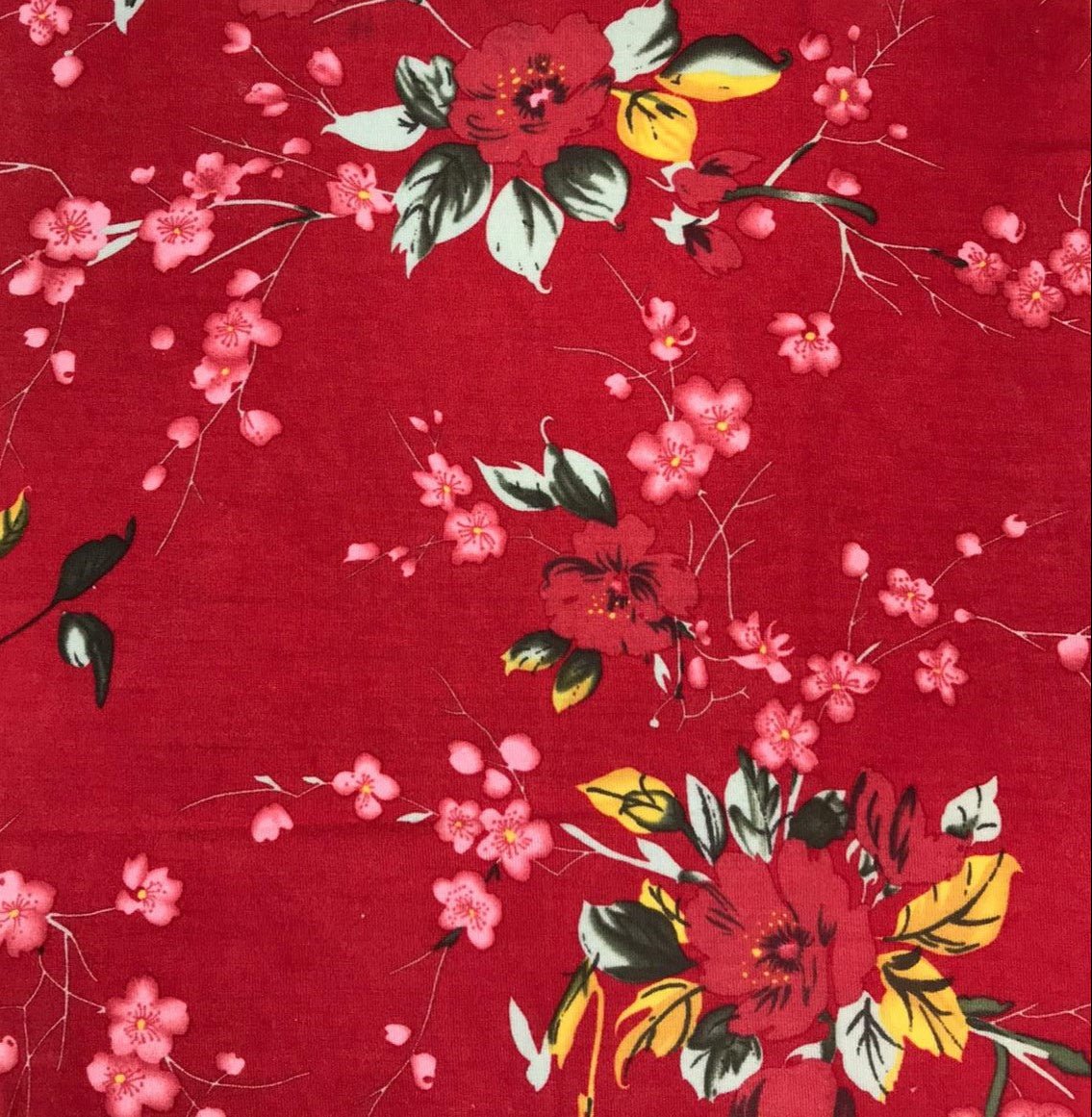 Cherry Blossom Red Pajama