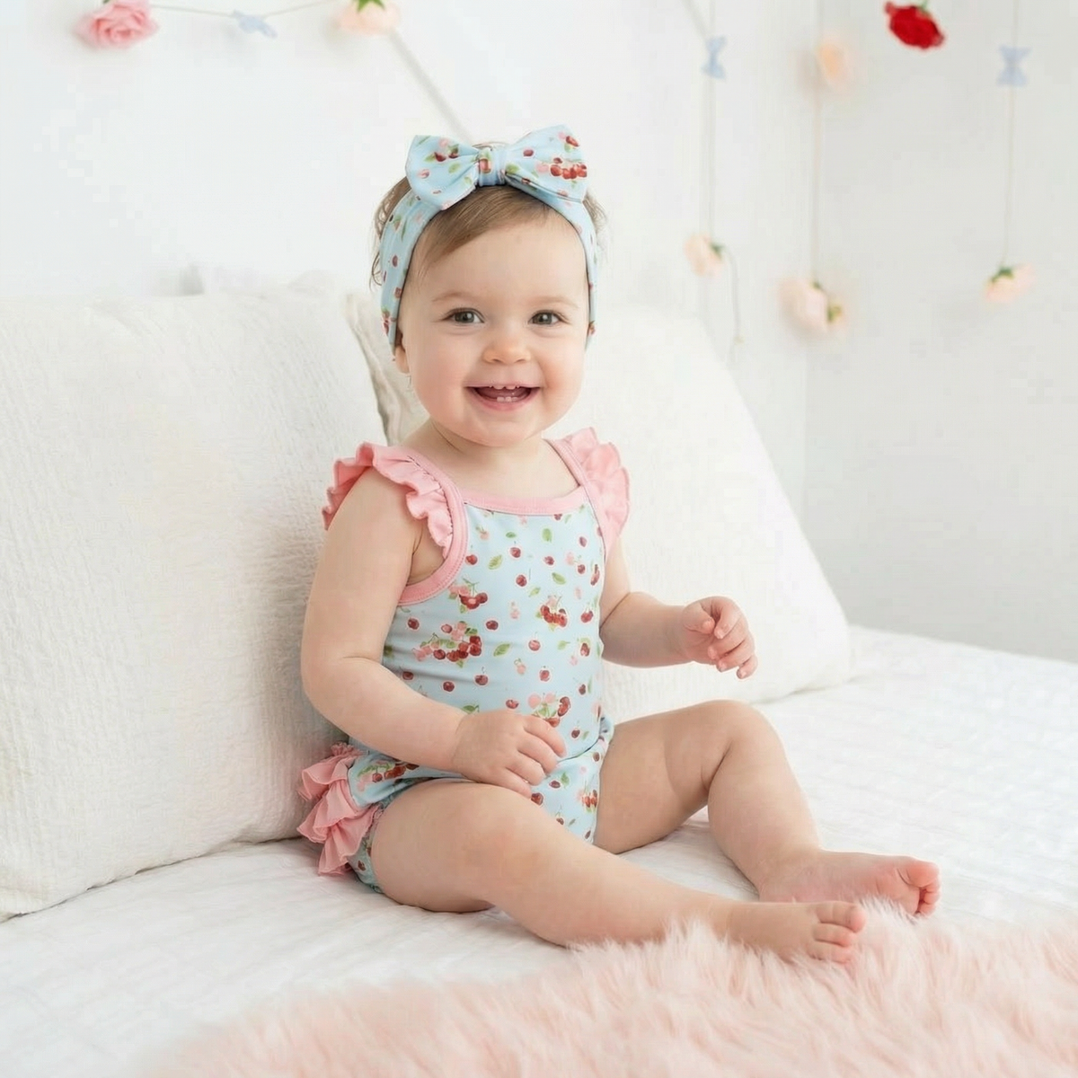 Cherry Kiss Bloomer Set
