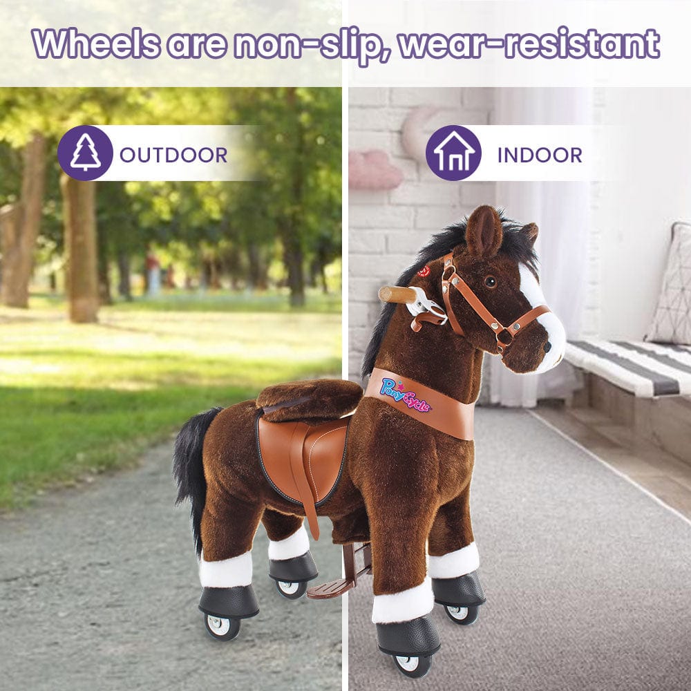 Model U Riding Horse Toy Age 4-7 Chocolate