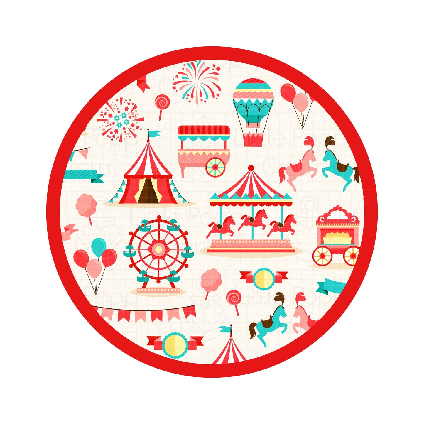 Classic Carnival | Two-Piece Bamboo Short Sleeve Toddler & Kids Set