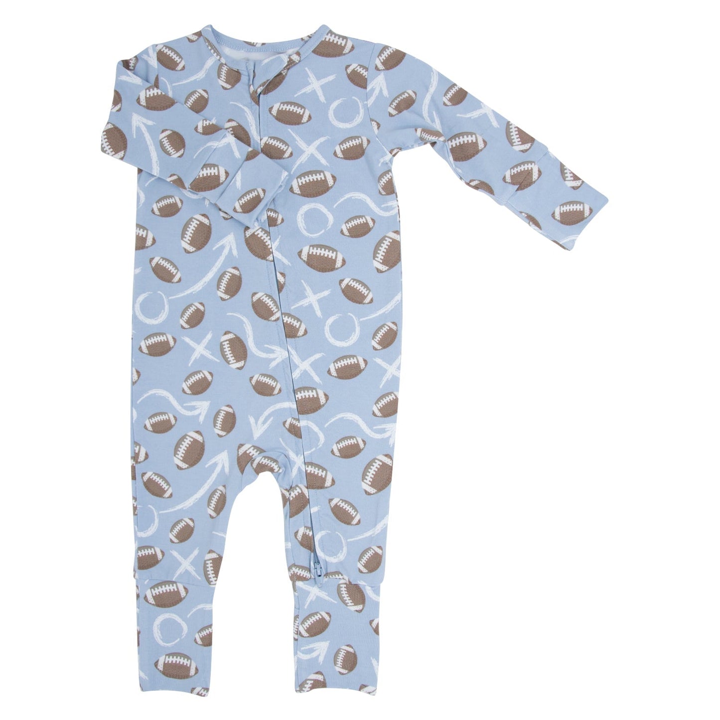 Convertible Romper Football Playbook