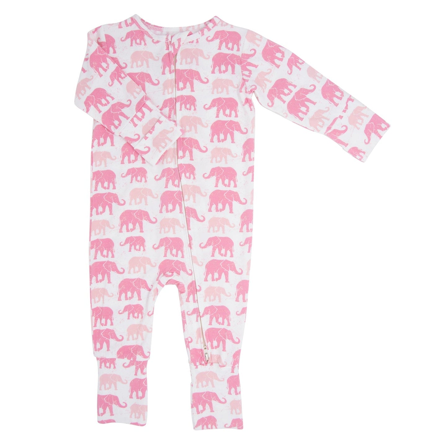 Pink Elephant Convertible Romper