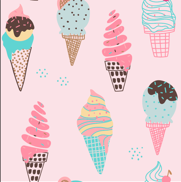 Cool Scoops Pink Pajama