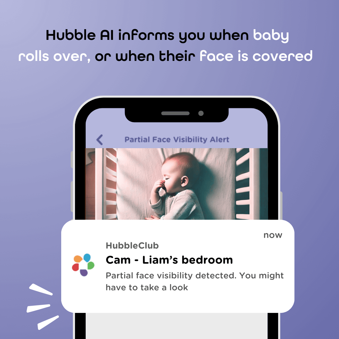 SkyVision AI with Adjustable Crib Mount
