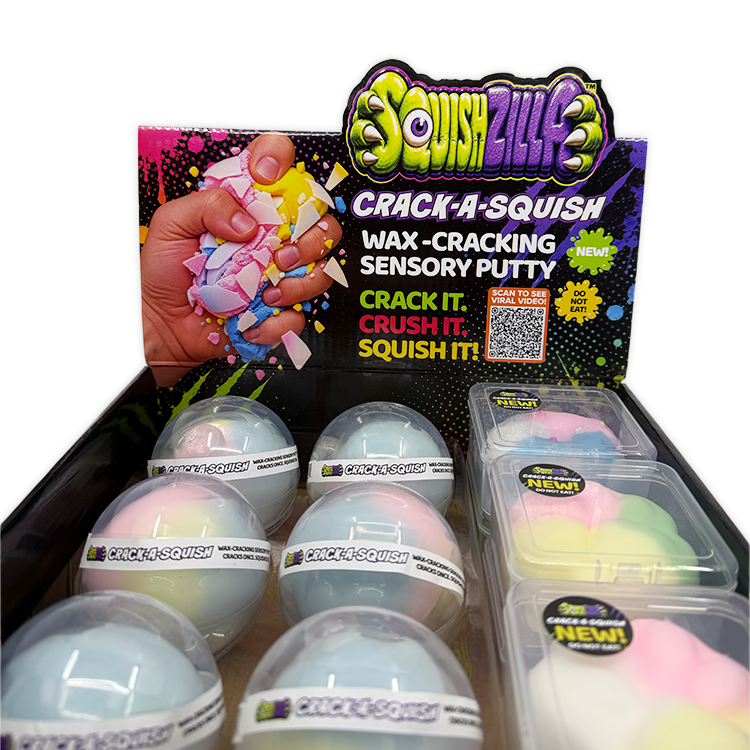 Crack-A-Squish Wax-Cracking Sensory Putty Fidget Toy