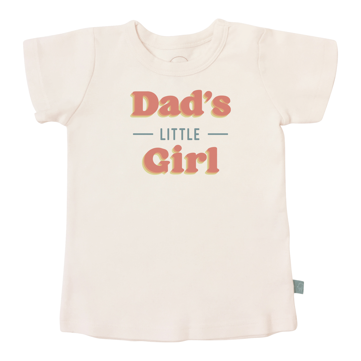 graphic tee | dads little girl