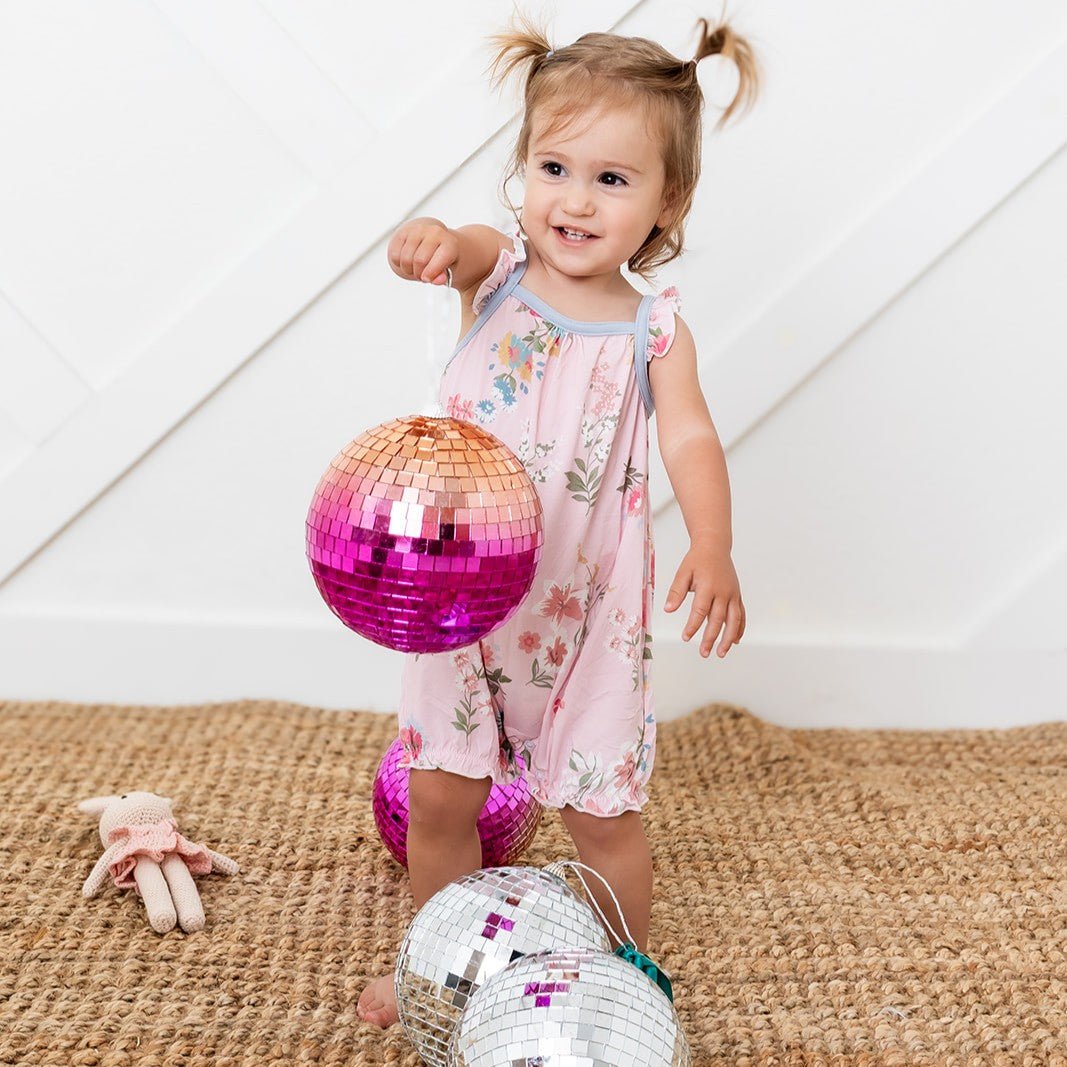Ditzy Floral Bubble Romper