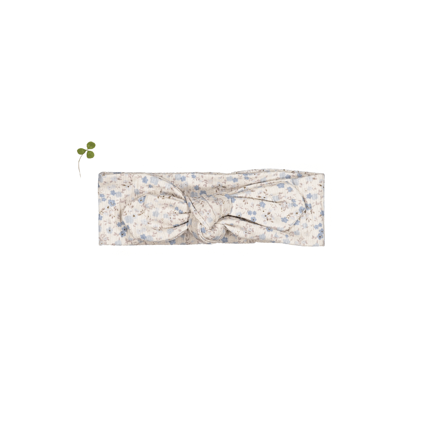 The Printed Headband - Dusty Blue Floral