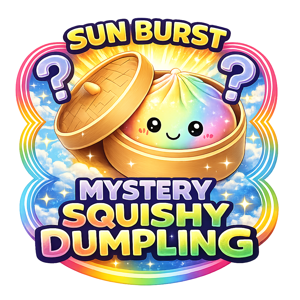 Fun Doh Color Changing Mystery Dumpling Squishy – UV Reactive Sensory Fidget Toy (Choose Your Style)