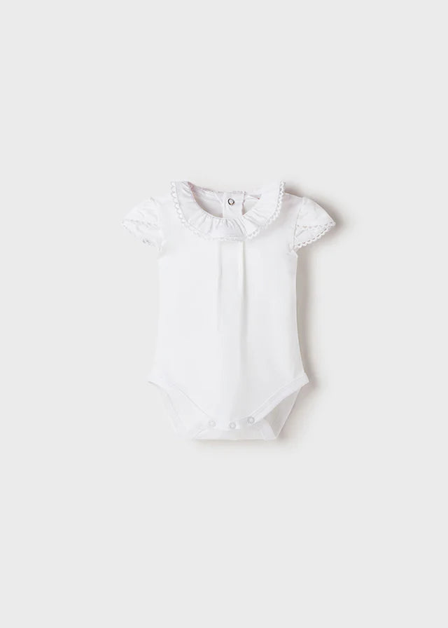 Mayoral Ruffle Bodysuit for Baby Girls