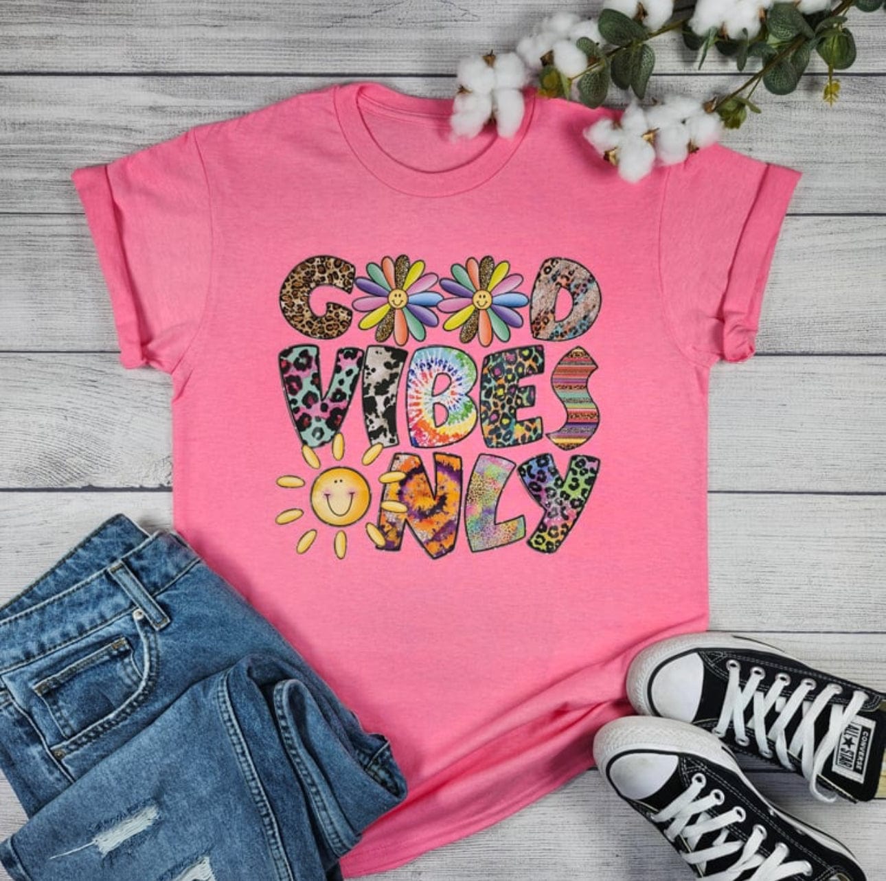Good Vibes Only Graphic Tee
