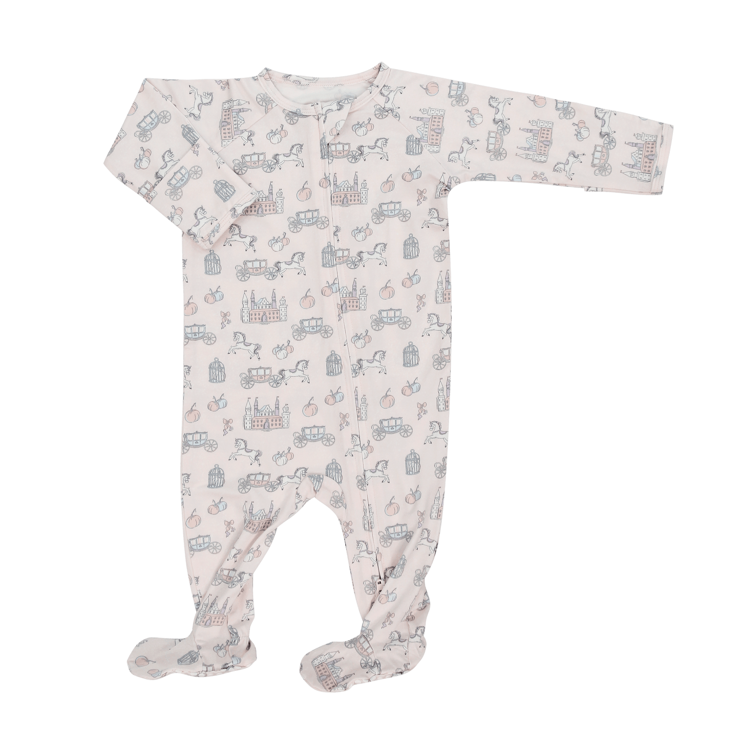 Fairy Godmother Zipper Footie