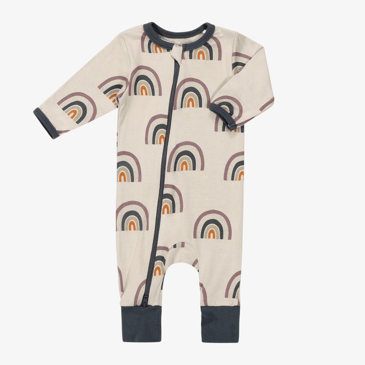 Fall Rainbow Romper