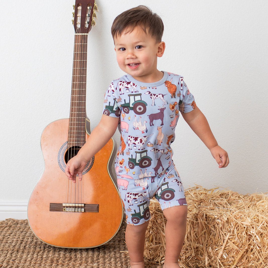 Farm Life Shorts PJs