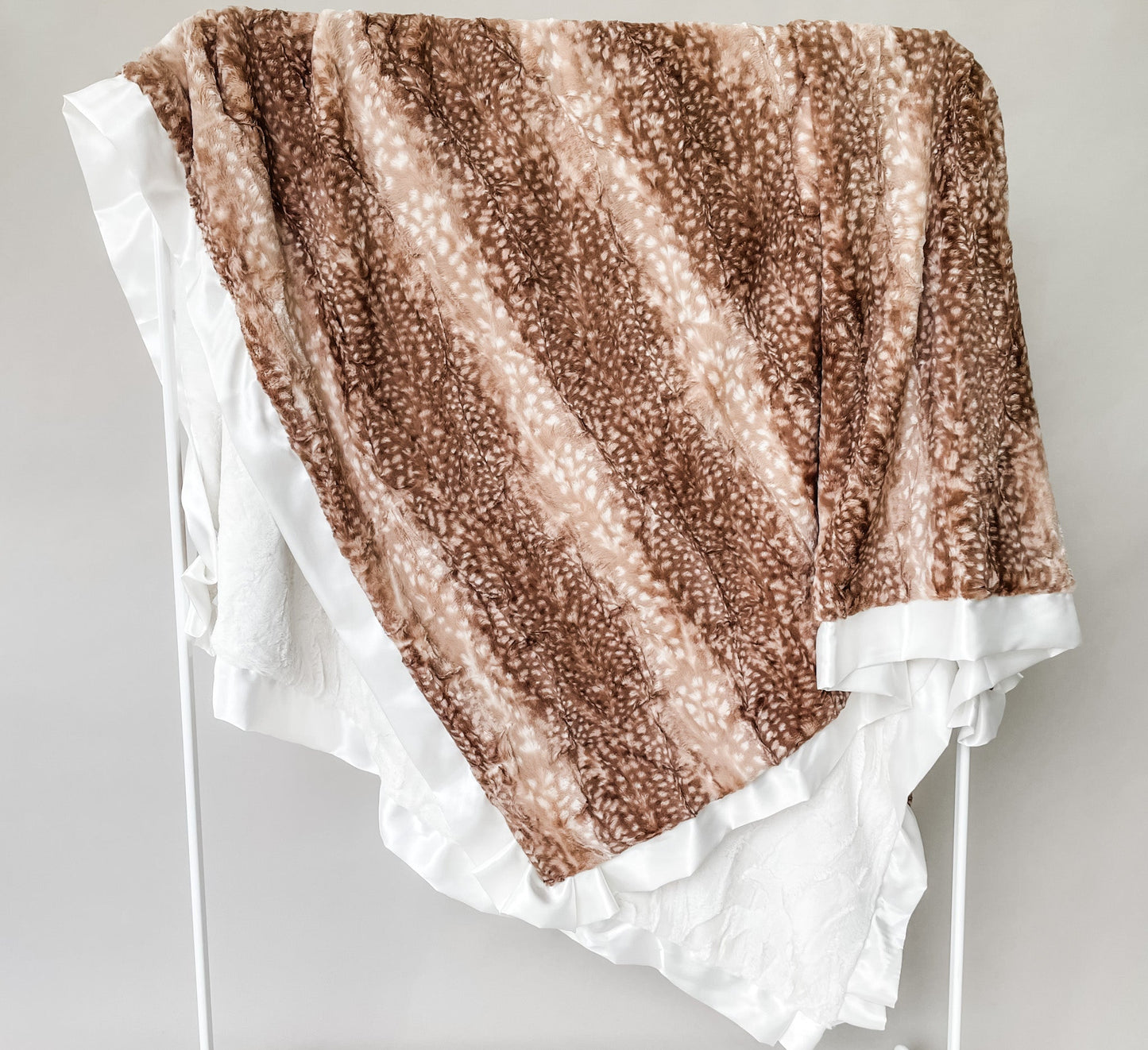 Adult Luxe | Fawn Ivory Blanket
