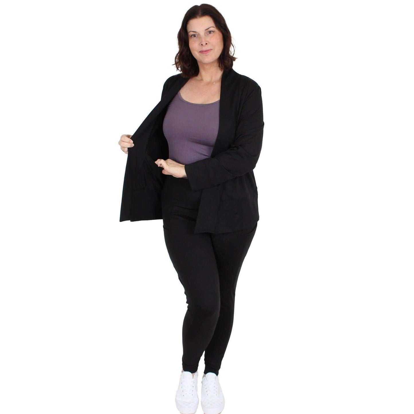 Flow Cardigan | Black