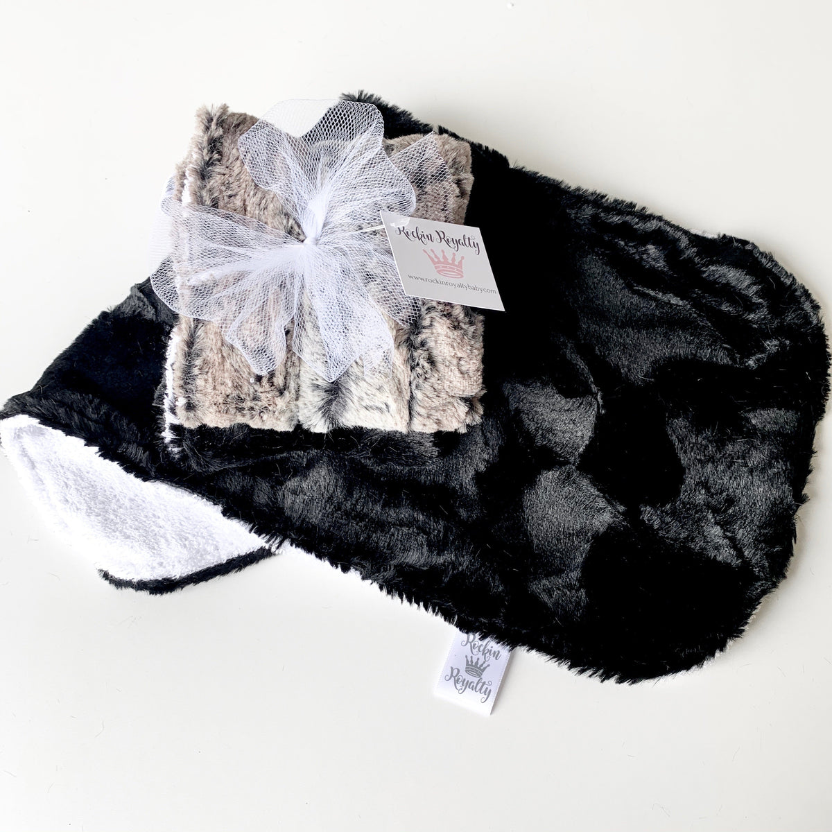 Foxy | Luxe Baby Burp Cloth Set of 2
