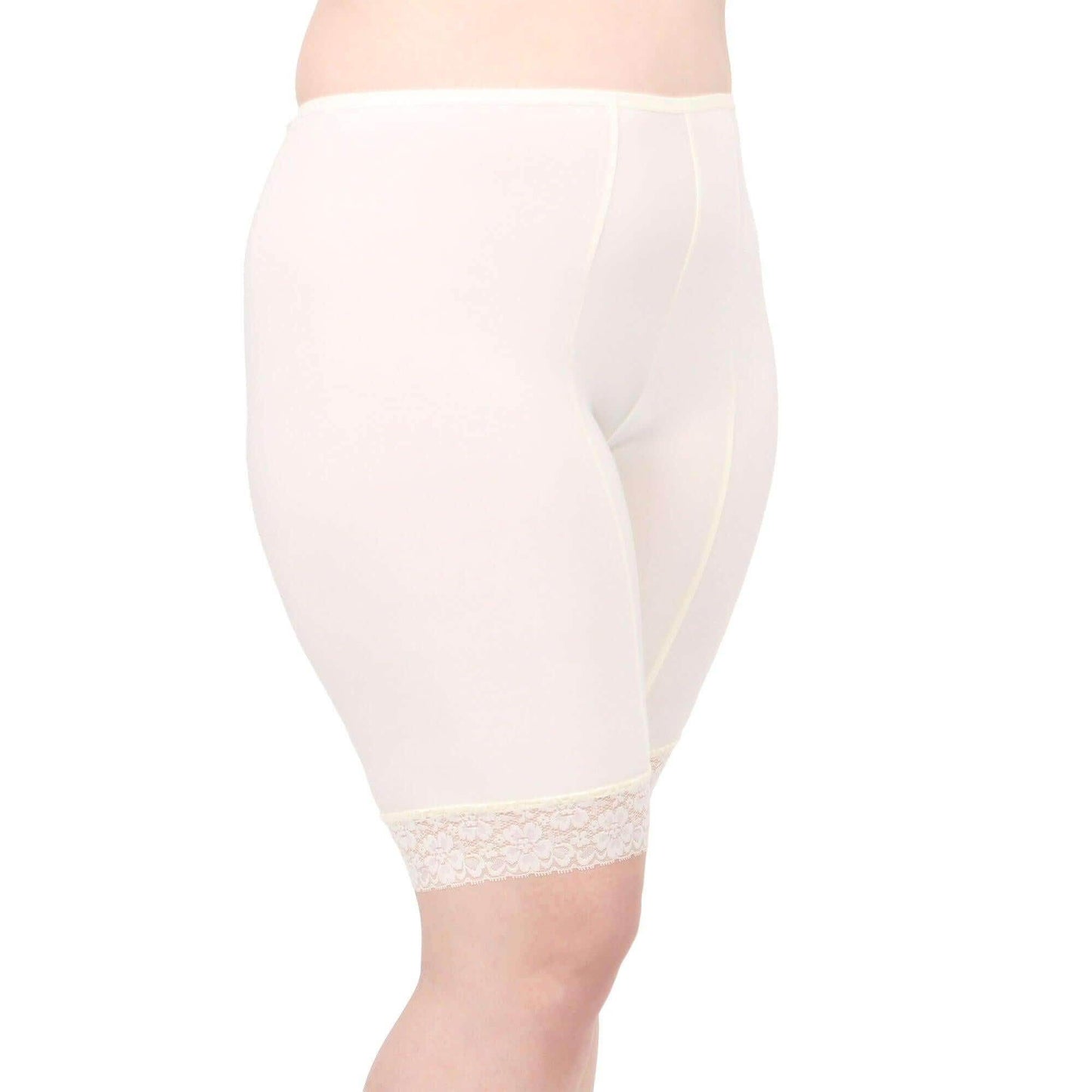 Fusion Cooling Slipshort 9" | Ecru Cream